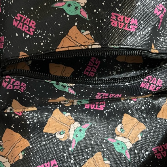 NWT Star Wars backpack Grogu The Child Baby Yoda - Picture 4 of 10